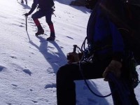 lagginhorn on swiss climbing course