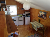 living-kitchen on lower level