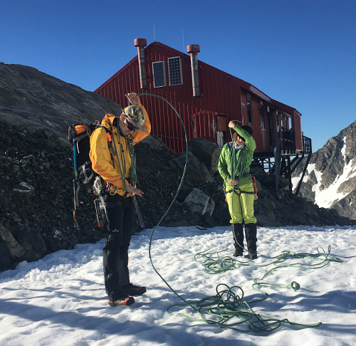 private instruction mountaineering course